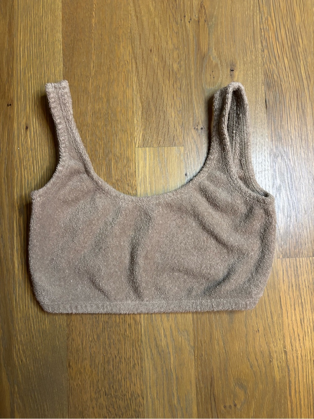 Skims Terry bra Cozy Textured  - Taupe